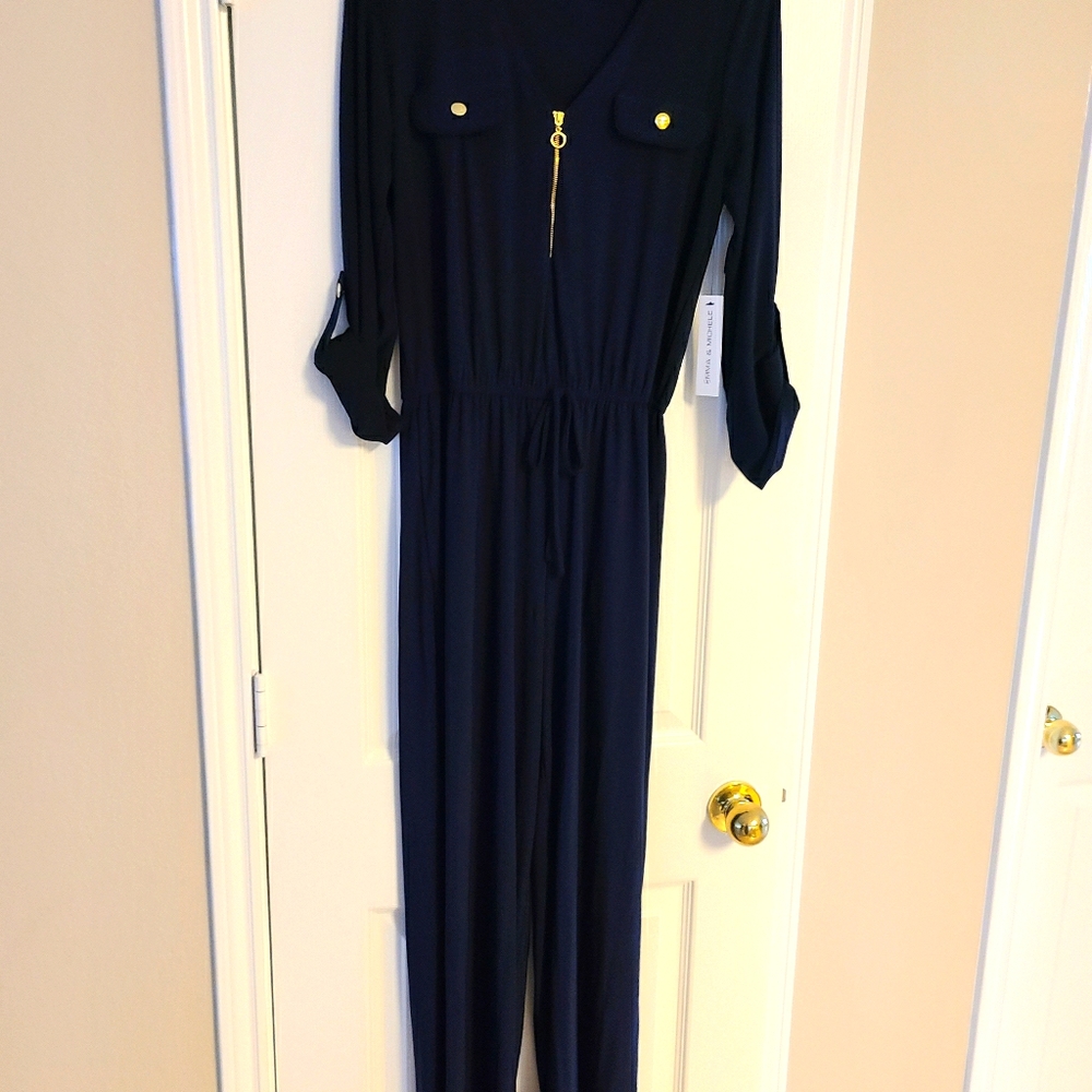 Blue Jumpsuit